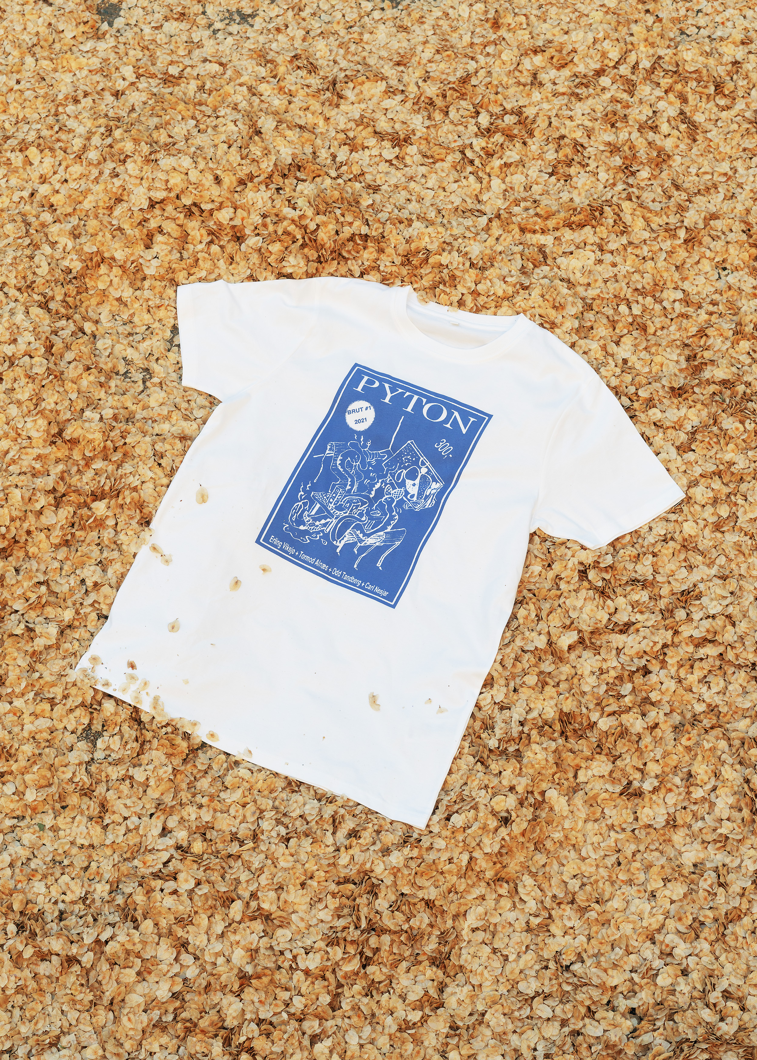  Z Pyton T-skjorte foran kopi